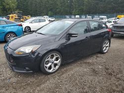 Salvage cars for sale from Copart Graham, WA: 2013 Ford Focus ST