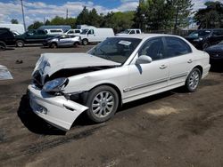 Hyundai Sonata gls salvage cars for sale: 2004 Hyundai Sonata GLS