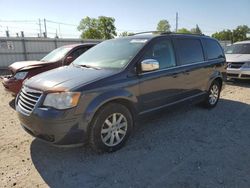 Salvage cars for sale at Lansing, MI auction: 2008 Chrysler Town & Country Touring