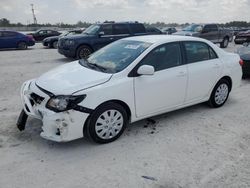 Salvage cars for sale at Arcadia, FL auction: 2012 Toyota Corolla Base