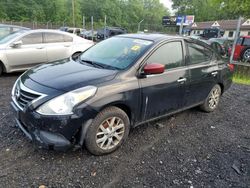 Salvage cars for sale at Finksburg, MD auction: 2015 Nissan Versa S