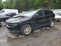 Salvage cars for sale from Copart Austell, GA: 2017 Jeep Cherokee Latitude