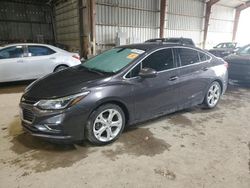 Buy Salvage Cars For Sale now at auction: 2017 Chevrolet Cruze Premier