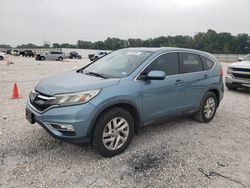 Salvage cars for sale from Copart New Braunfels, TX: 2016 Honda CR-V EX