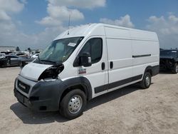 Salvage trucks for sale at Houston, TX auction: 2019 Dodge RAM Promaster 3500 3500 High