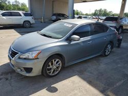 Salvage cars for sale at Fort Wayne, IN auction: 2013 Nissan Sentra S