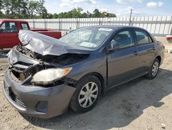 Salvage cars for sale from Copart Spartanburg, SC: 2011 Toyota Corolla Base