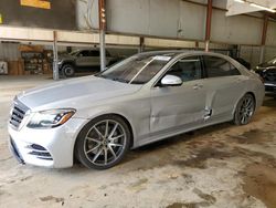 Salvage cars for sale from Copart Mocksville, NC: 2018 Mercedes-Benz S 450