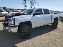 Salvage cars for sale at San Martin, CA auction: 2017 Chevrolet Silverado C1500 LT