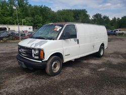 Salvage trucks for sale at Finksburg, MD auction: 2002 Chevrolet Express G2500