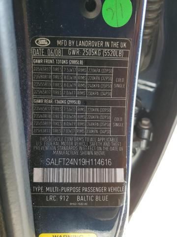 2009 Land Rover LR2 HSE Technology