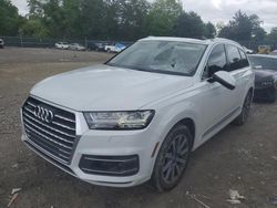 Salvage cars for sale at Madisonville, TN auction: 2017 Audi Q7 Prestige