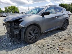 Salvage cars for sale at Mebane, NC auction: 2018 Nissan Murano S
