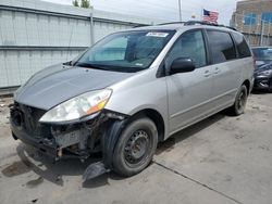 Salvage cars for sale at Littleton, CO auction: 2008 Toyota Sienna CE