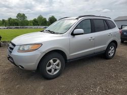 Salvage cars for sale at Columbia Station, OH auction: 2008 Hyundai Santa FE GLS