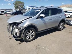 Salvage cars for sale from Copart Albuquerque, NM: 2015 Toyota Rav4 Limited