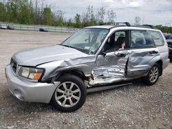 Salvage cars for sale from Copart Leroy, NY: 2005 Subaru Forester 2.5XS