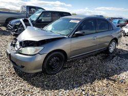 Salvage cars for sale from Copart Magna, UT: 2004 Honda Civic LX