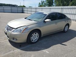 Salvage cars for sale at Dunn, NC auction: 2010 Nissan Altima Base