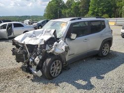 Salvage cars for sale at Concord, NC auction: 2021 Jeep Renegade Latitude