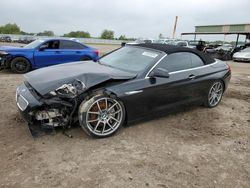 Salvage cars for sale at Houston, TX auction: 2012 BMW 650 I