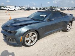 Salvage cars for sale at Houston, TX auction: 2020 Chevrolet Camaro SS