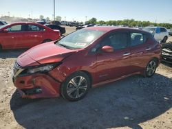 Salvage cars for sale from Copart Indianapolis, IN: 2019 Nissan Leaf S