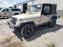 Salvage cars for sale from Copart Chambersburg, PA: 1995 Jeep Wrangler / YJ Sahara