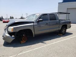 Dodge Dakota Quad slt salvage cars for sale: 2006 Dodge Dakota Quad SLT