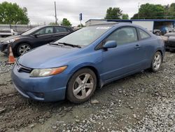 Honda Civic ex salvage cars for sale: 2008 Honda Civic EX