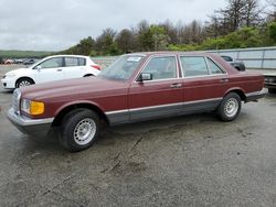 Salvage cars for sale at Brookhaven, NY auction: 1983 Mercedes-Benz 380 SEL