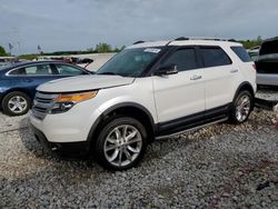 Ford Explorer salvage cars for sale: 2015 Ford Explorer XLT