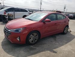 Salvage cars for sale at Sun Valley, CA auction: 2020 Hyundai Elantra SEL