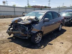 Salvage cars for sale at Chicago Heights, IL auction: 2014 Nissan Versa S