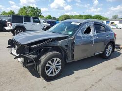 Vehiculos salvage en venta de Copart Glassboro, NJ: 2013 Infiniti FX37