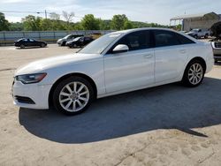 Salvage cars for sale from Copart Lebanon, TN: 2013 Audi A6 Premium Plus