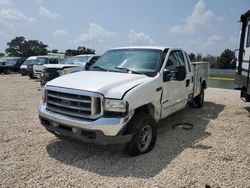 Salvage trucks for sale at Arcadia, FL auction: 2000 Ford F350 SRW Super Duty