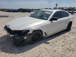 Salvage cars for sale at Houston, TX auction: 2019 BMW 540 I