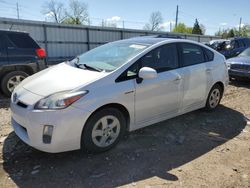 Salvage cars for sale from Copart Lansing, MI: 2011 Toyota Prius