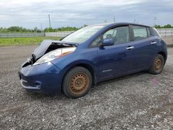 Nissan Leaf sv salvage cars for sale: 2016 Nissan Leaf SV