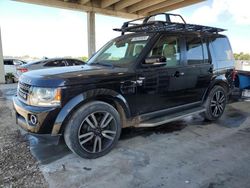 Land Rover lr4 hse Luxury salvage cars for sale: 2016 Land Rover LR4 HSE Luxury