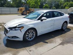 2017 Ford Fusion SE en venta en Savannah, GA