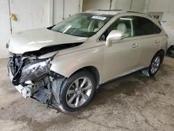 Salvage cars for sale from Copart Madisonville, TN: 2012 Lexus RX 350