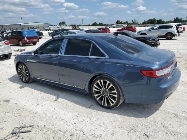 2019 Lincoln Continental Reserve