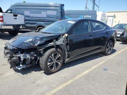 Salvage cars for sale at Hayward, CA auction: 2023 Nissan Sentra SV
