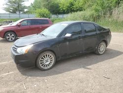 Salvage cars for sale from Copart Davison, MI: 2011 Ford Focus SES