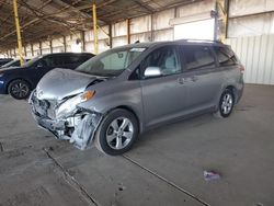 Toyota Sienna LE salvage cars for sale: 2011 Toyota Sienna LE