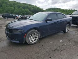 Salvage cars for sale at Ellwood City, PA auction: 2015 Dodge Charger SXT