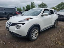 Salvage cars for sale at Elgin, IL auction: 2015 Nissan Juke S