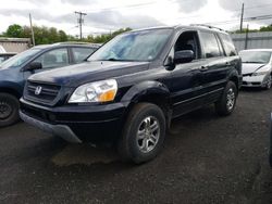 Salvage cars for sale at New Britain, CT auction: 2004 Honda Pilot EXL